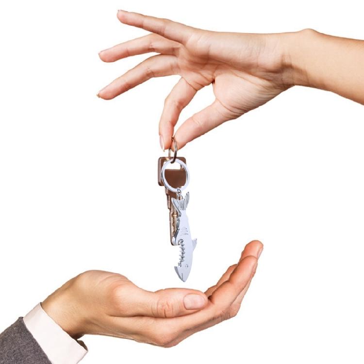 Zakflesopener Sleutelhanger, Flesopener Sleutelhanger Mini Sleutelring Flesopener