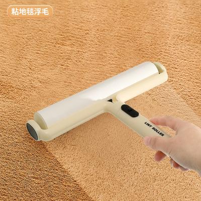 Roller Suspended Pet Replacement Paper, Tearable Cat Hair Remover and Adhesive