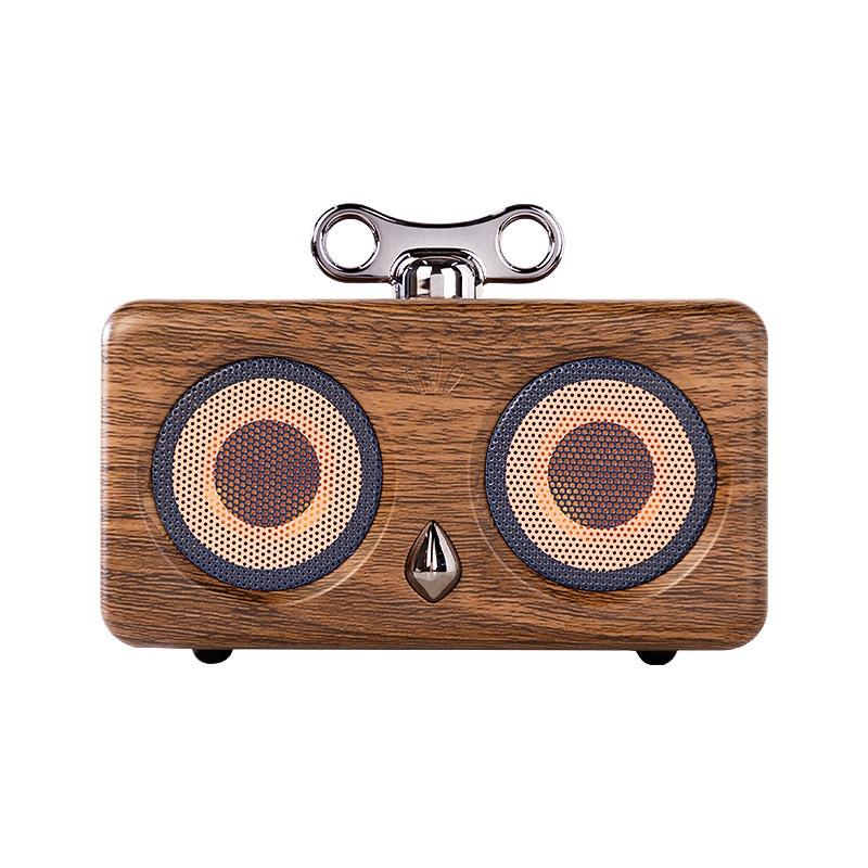 Retro Desktop Bluetooth Speaker New Owl Model Outdoor Wireless Subwoofer Sound Box High Quality Sound