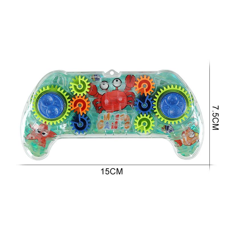 Interactive 3D Maze Handheld Game: Pen-Control Marble Run Educational Toy for Kids