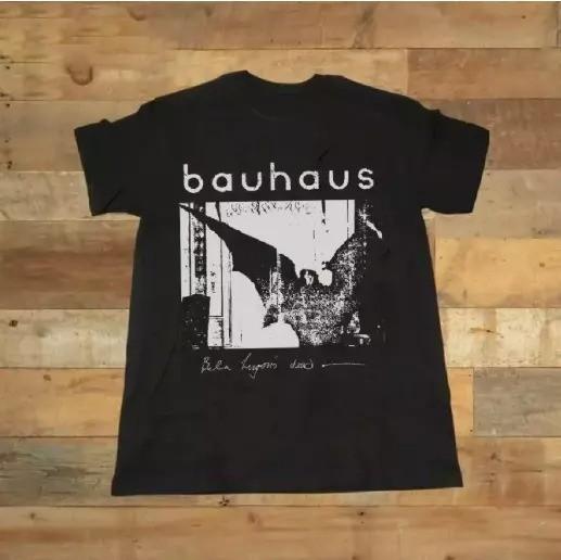 Bauhaus Bela Lugosi Dead Готическая Группа Унисекс Хлопковая Футболка Полный Размер Унисекс Футболка L