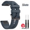 Silicone 26 22MM Watchband Wristband For Garmin Fenix 8 7 7X 5 5X Plus 6 6X Pro/935 945/Tactix/Quatix 7X 7 QuickFit Watch Strap