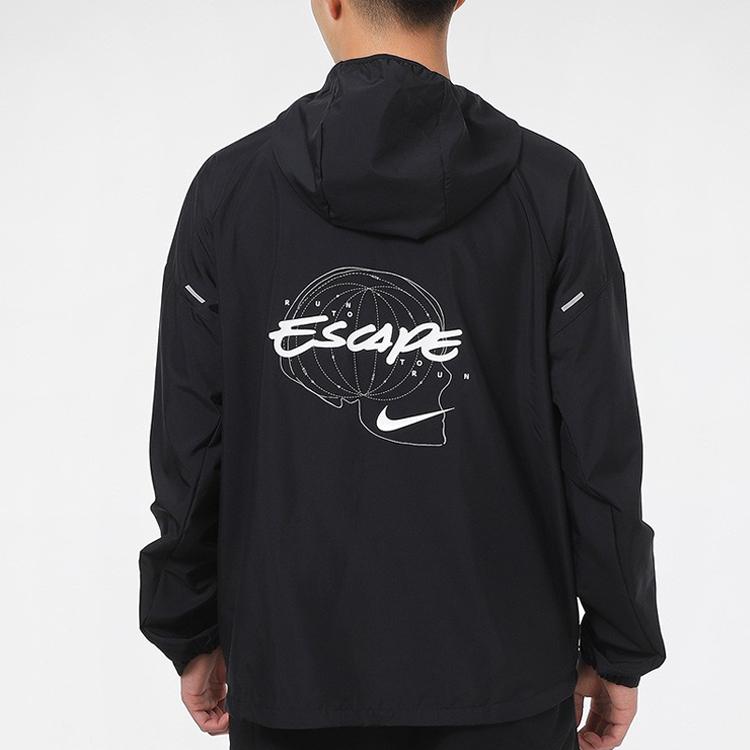 Nike Jackets Men's Black Hooded Moderate Other DA1167-010