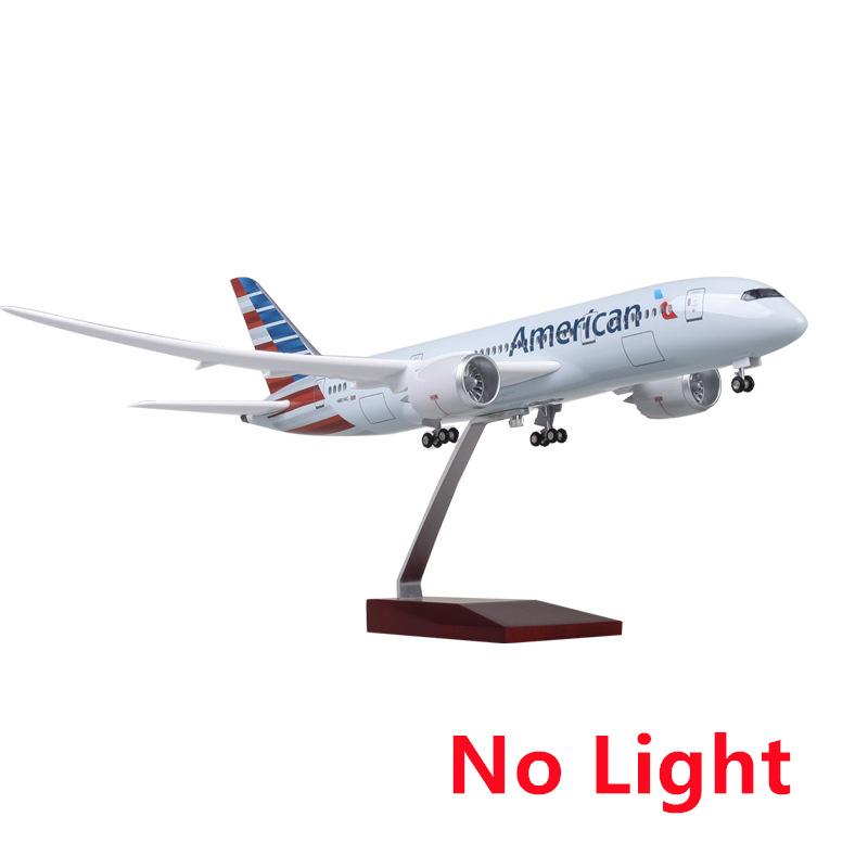 1/130 Scale 47cm Plane Model B787 Series Aircraft Replicates The Aircraft Resin Cast Aircraft With Stand For Aviation Enthusiast