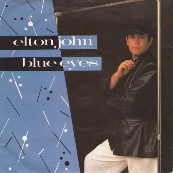 

7inch Record ELTON JOHN Blue Eyes XPRES71 The Rocket Reco 1982 UK Pop Used
