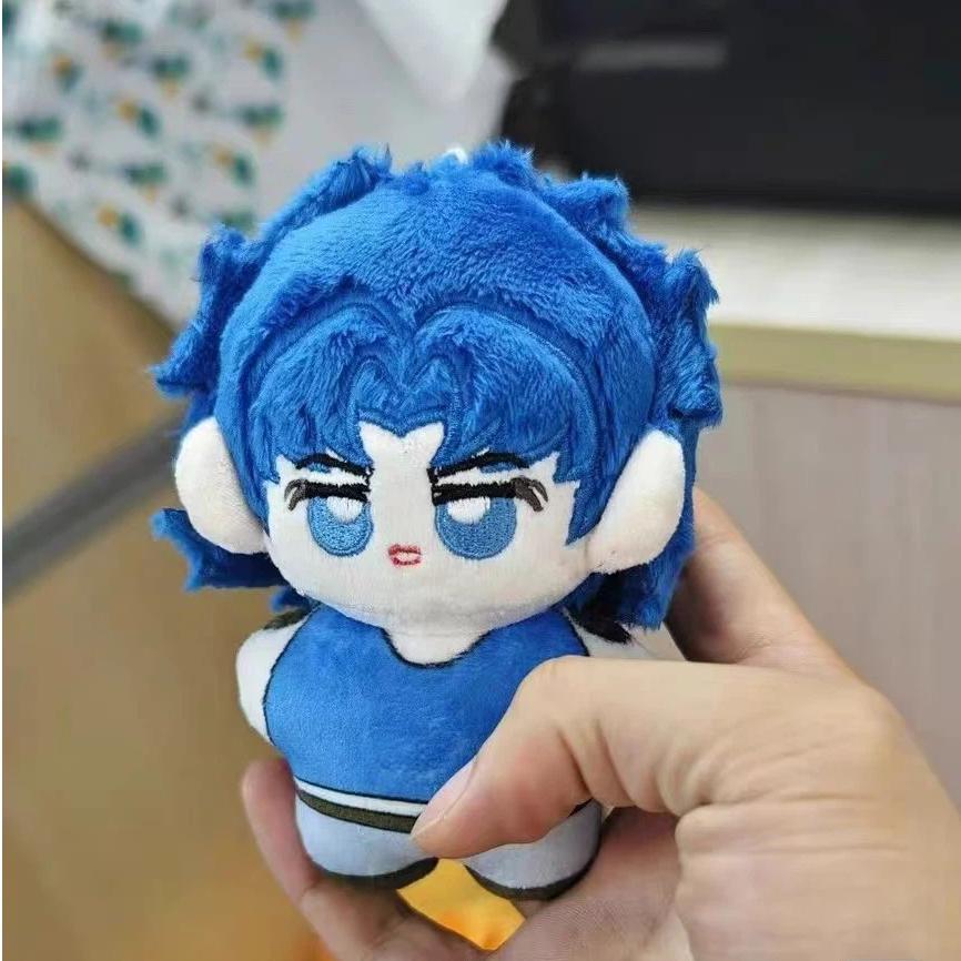 10CM Anime JoJo's Bizarre Adventure Jolyne Cujoh Kakyoin Tenmei Plush Keychain Pendant Cotton Plushie Kids Christmas Gifts
