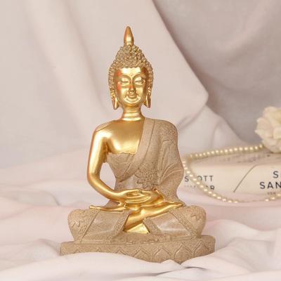 Pán Buddha meditující socha idol výstavní dekorace dekorativní předměty pro domácí dekoraci obývací pokoj ložnice pooja kancelář stůl nástěnná police dekorace