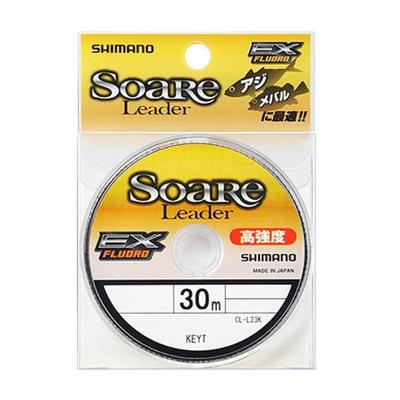SHIMANO Shock Leader Soare EX Fluorocarbon 30m 1.0 4lb Clear CL-L23K Fishing Line Line No. 1
