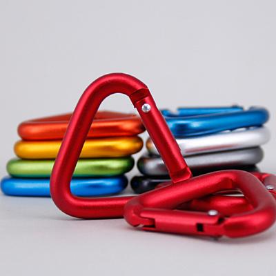 Triangle Carabiner Auto Locking Rustproof Portable Mini Indeformable Hanging Items Aluminum Bluetooth-compatible Speakers