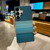 Nuevo Para Funda de Teléfono Sin Marco Para Para Samsung S26 S25 S24 S23 FE Plus Ultra Carga Inalámbrica Cubierta con Textura de Fibra de Carbono