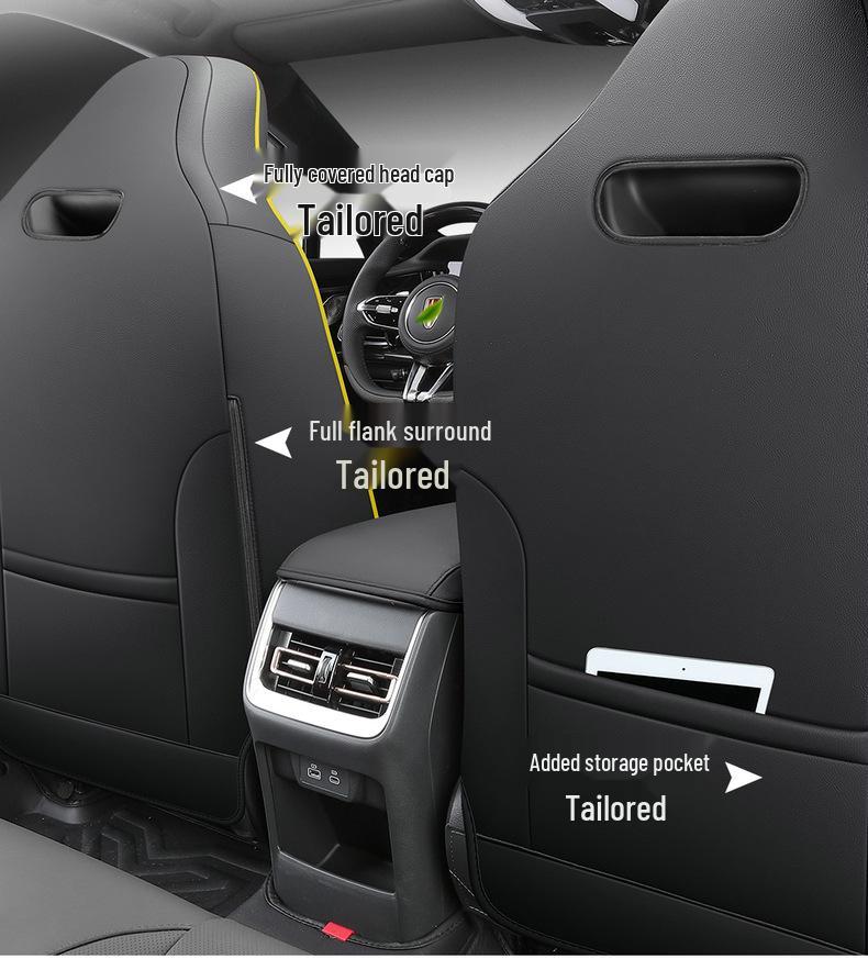 Hongqi H6 Full Surround Leather Seat Cover - Four Seasons Universal Fit