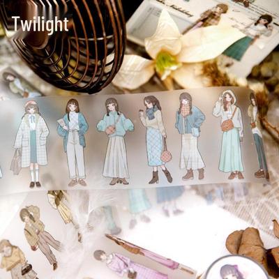 Twilight Tape: First Love Whisper Series - Journal Decoration & Collage Stickers (4 Types)
