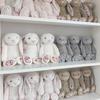 Peluche Orecchie Floreali Coniglio Bonnie Bambole di Peluche Coniglio Giocattoli Kawaii Decorazione Stanza Morbido Cuscino Divano Regali di Compleanno per Bambini