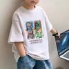 Boys Summer Cotton Short Sleeve T Shirt Minecraft Print