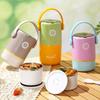 Sealed Stainless Steel Lunch Box 580/820ml Insulated Lunch Box Food Storage Container  for Home