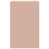 Nightstands 2 pcs. Pink 34.5 x 39 x 62 cm Steel