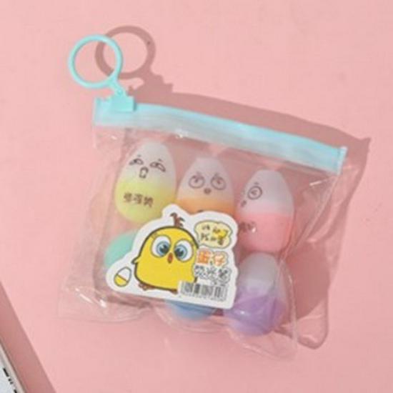 6-Color Mini Pill Highlighter & Marker Set