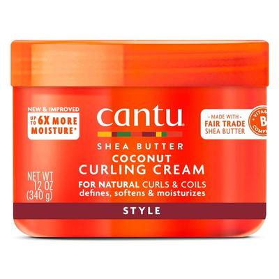 Cantu Sheabutter Kokos-Lockencreme, 340g, 1 Packung