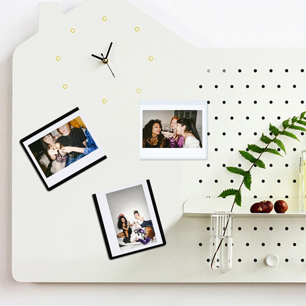 Reusable Blank Photo Insert Magnets Magnetic Picture Frames Photo Sleeves Easily Change and Stick Wide Photos On Metal