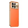 Plating PU Leather Texture Lichee Pattern Cover For Huawei Honor Win RT Shockproof Lens Protection Phone Case For Honor Win RT