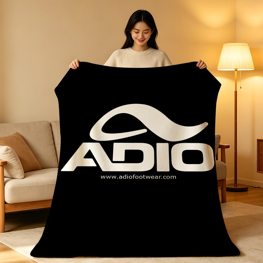 Brand A-Adio F-Footwear Throw High-Density Short Plush Blanket Soft Skin-Friendly for Sofa Nap Air-Conditioned Room