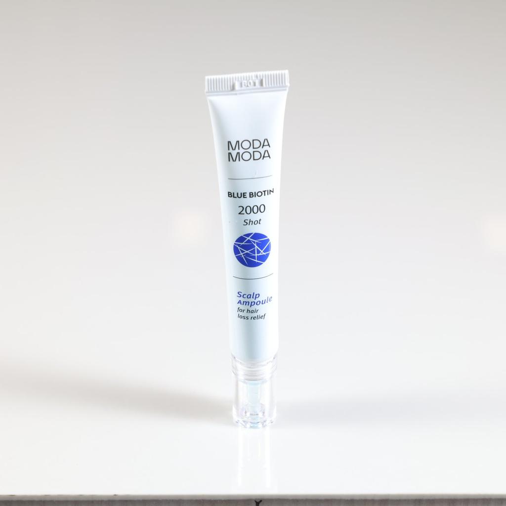 MODA MODA Blue Biotin 2000 Shot Scalp Ampoule 20ml Hair Loss Care