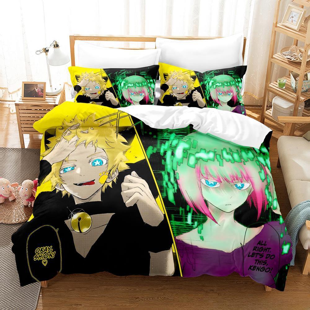 3d Print Anime Mission: Yozakura Family Bedding Set Single Twin Full Queen King Size Bed Set Adult Kid Bedroom Duvet Cover Sets