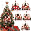 Weihnachtsanhänger 2020 Quarantäne Familie Weihnachtsbaum Hängedekoration
