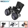 NICEDN/ Doctor Magnifier Eyeglass Top Clip 3.5X420 Compatible with All Eyeglasses Changing Pupil Dental Loupes
