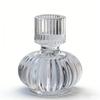 Nordic Transparent Glass Lantern Candle Holder - Elegant Dual-Use Decor for Cozy Atmosphere in Homes & Hotels