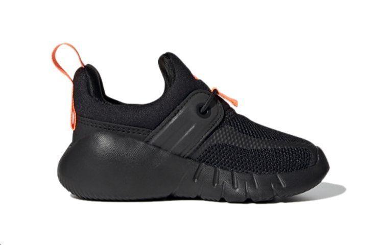 Adidas Rapidazen I Breathable Low top Toddler Shoes Black Orange Infant And Toddler FX2699