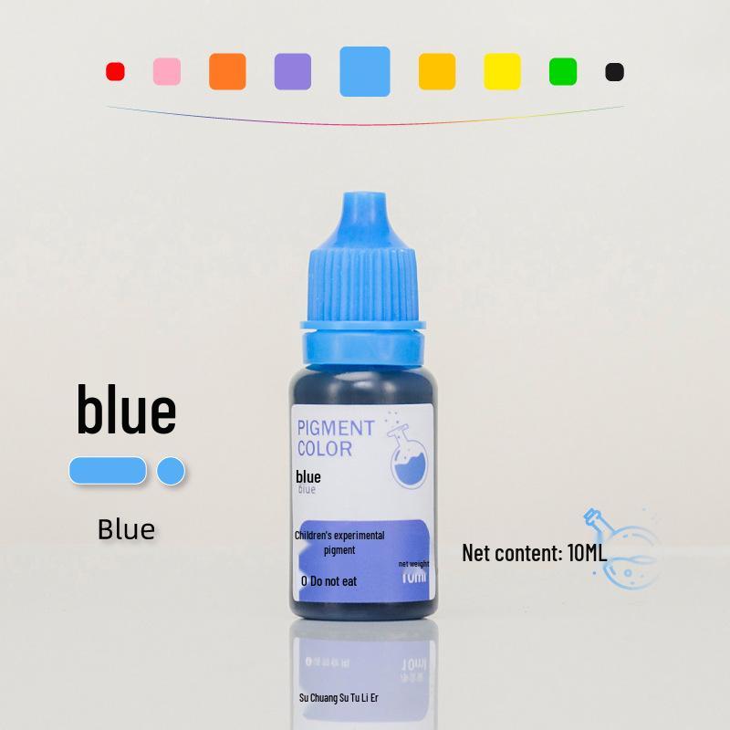 10ml Kids' Science Experiment Water-Soluble Pigment for Slime, Playdough, and DIY Soap.
