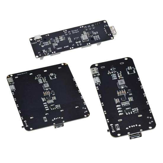 Battery Holder with LED Indicator USB Port Over-Temperature Protection Universal Battery Protection Holder for Raspberry Pi
