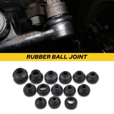 14pcs Universal-Rubber Tie Rod End Ball Joint Dust Boots Dust Cover Boot-Gaiters
