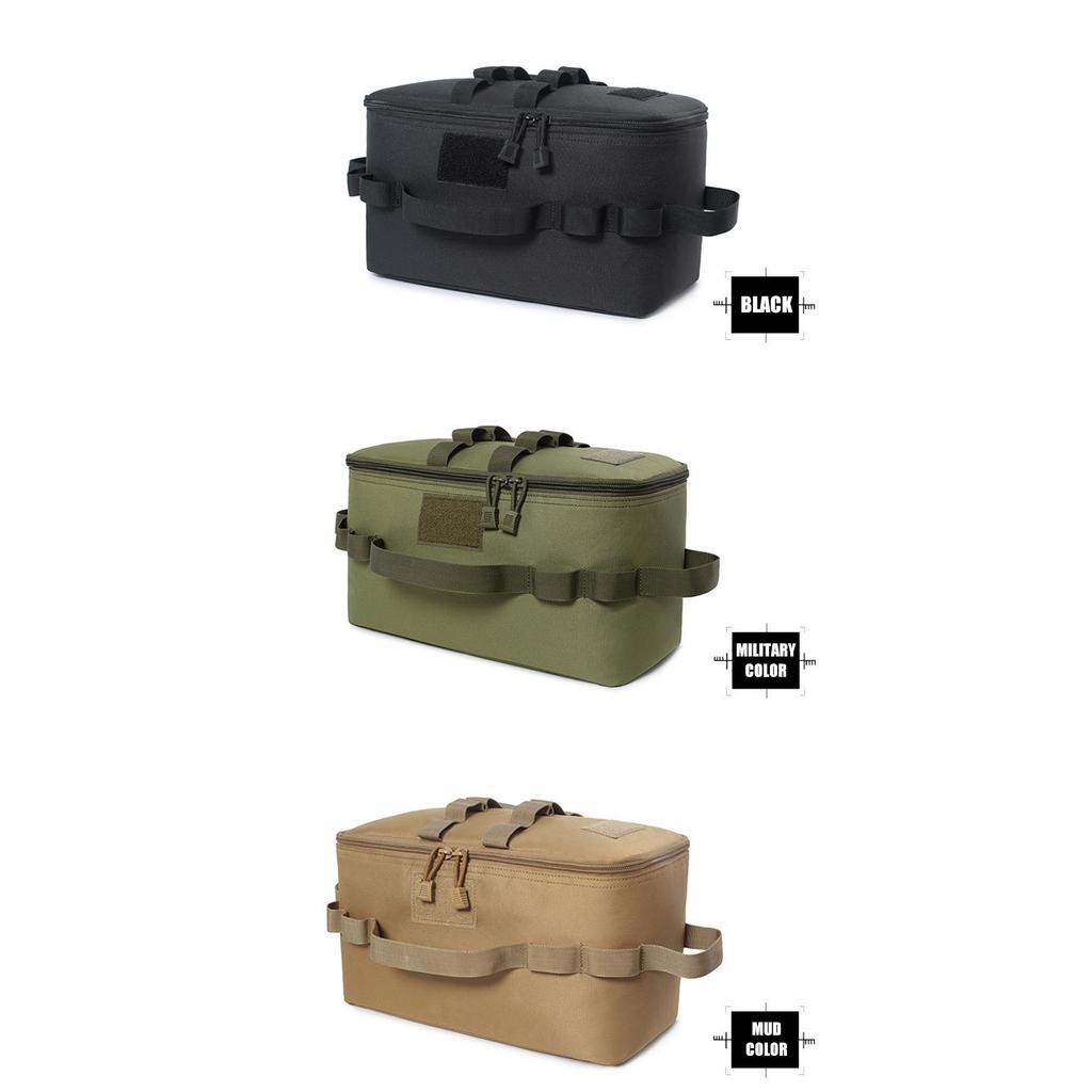 Camping Tableware Organizers Outdoor Cooking Utensils Storage Bag Portable Large Carriers Bag Picnics Carrying Bag