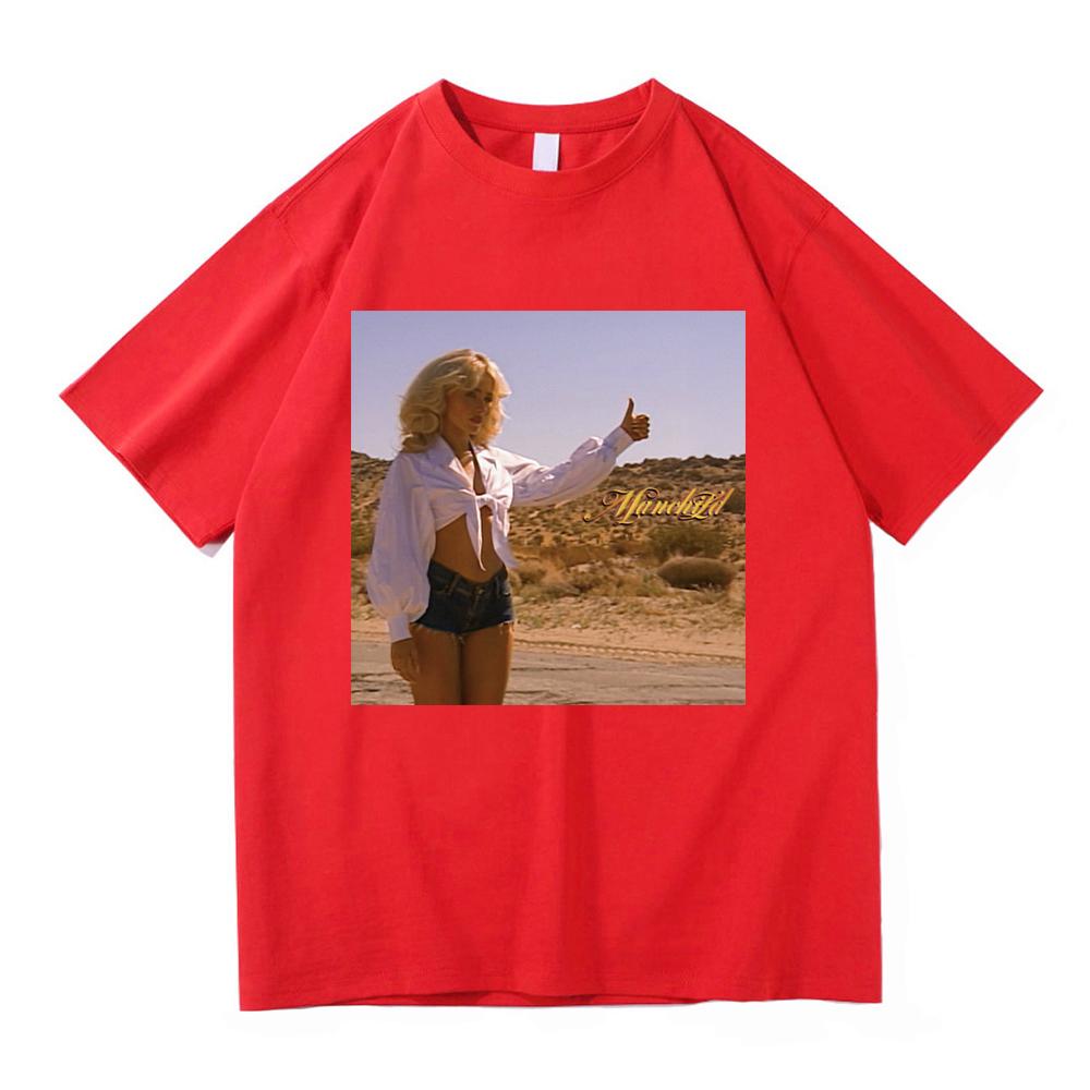 Sabrina Carpenter Manchild T-shirt Mode Herr Dam Estetisk Vintage Grafisk T-shirt Högkvalitativ Cool Bomull T-shirts Skjortor