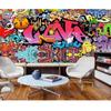 Graffiti Mural Colorful Graffiti Wallpaper Suitable For Bedroom Living Room Restaurant Wallpaper