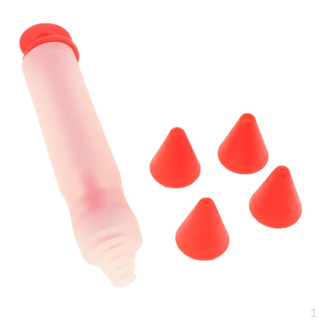 Silicone decoration of - Cakes Decorating Pen Cookie Pastry Tips