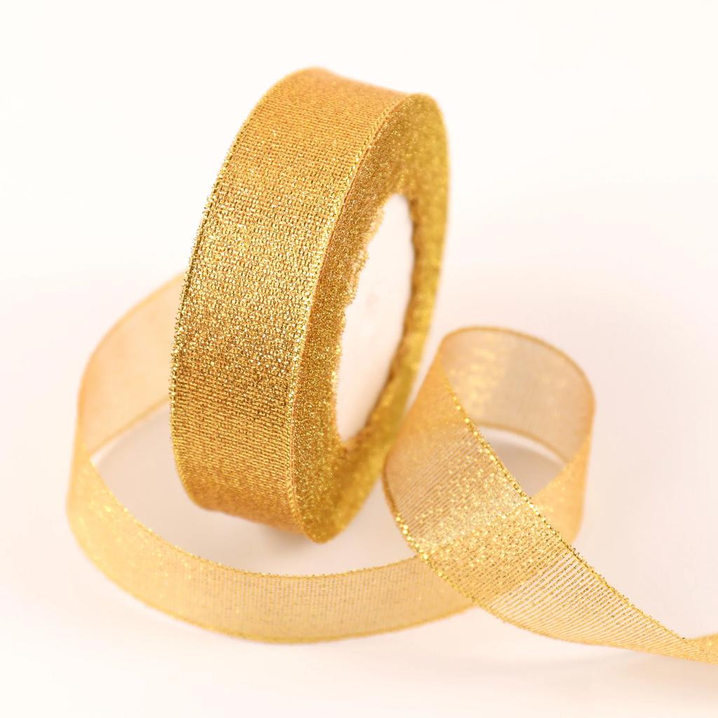 25yards 20mm Colorful Onion Glitter Ribbon for Gift Packaging Webbing Christmas Wedding Decoration Supplies Handmade Ribbons