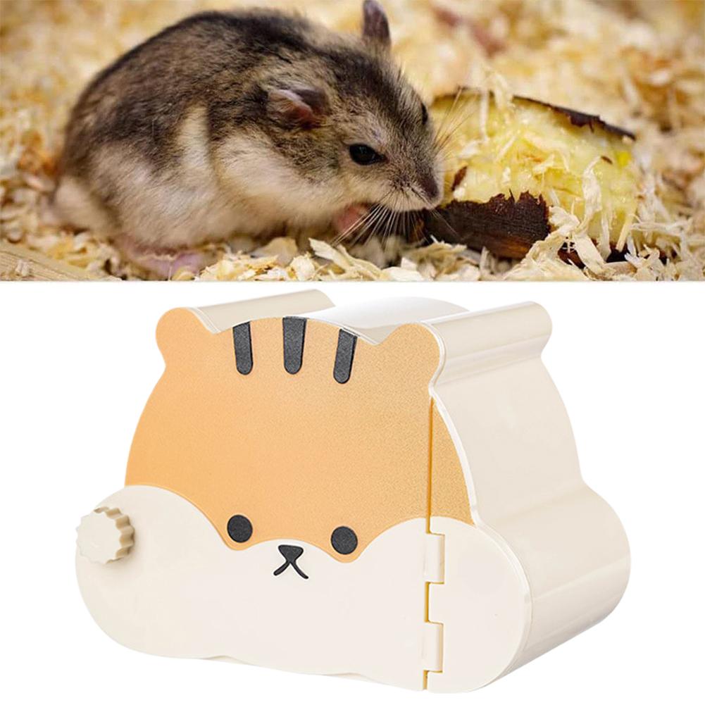 Cartoon Small Pet Cage For Small Pet Hedgehog Hamster Hideout House Cute Hamster Hide Cave Hamster Cage Accessories
