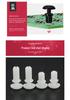 Nylon Expansion Rivet Set: Male-Female White/Black Snap Button for PC Board