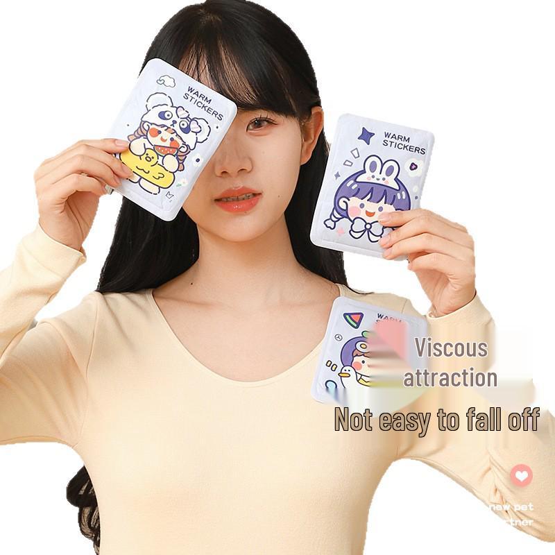 Disposable Cute Hand Warmer: Winter Heat Pack for Belly and Body.