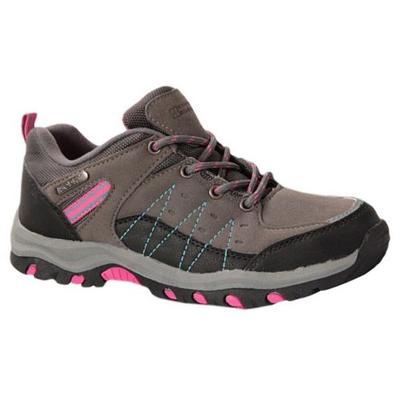 Childrens/Kids Stampede Waterproof Suede Walking Shoes