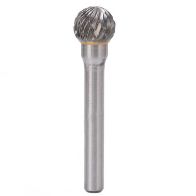 Rotary Burr Bit Double Cut Carbide Die Grinder Rotary File for Carving Polishing Engraving Drilling