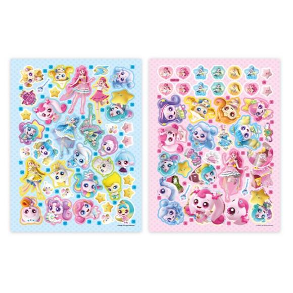 Made In Korea - Shooting Star Catch! Teenieping Season 5 Shining Sticker Coloring Book (3 Options)