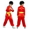 With Belt Kungfu Uniform Long Sleeves Martial Art Uniform Fashion Tai Chi Uniform  Children