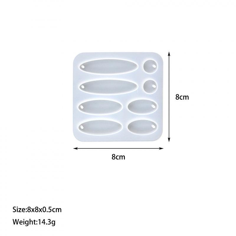 DIY Silicone Mold for Resin Pendant and Earring Ornaments