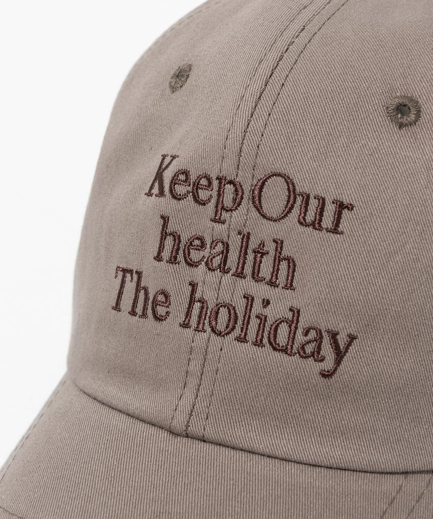 MILLO ARCHIVE Holiday Signature Ball Cap [Mocha Brown]