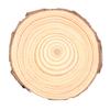 Natural Wood Slices Round Pine Logs DIY Crafts Painting Wedding Festivals Decoration5# 11-12cm