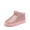 Baby cotton boots waterproof and non-slip children's snow boots piled and thickened boys' cotton shoes girls' warm manufacturers